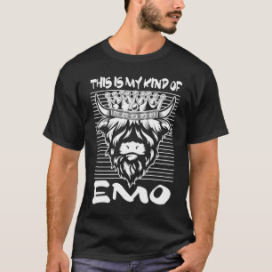 this is my kind of emo highland cattle T-Shirt