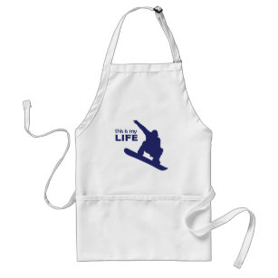 This Is My Life (Snowboarding) Standard Apron
