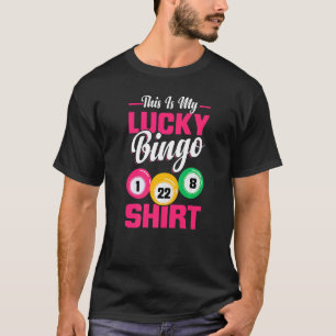 This Is My Lucky Bingo   Bingo Player Grandma T-Shirt