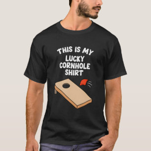 This Is My Lucky Cornhole Shirt Bean Bag Toss Team