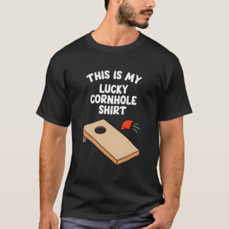 This Is My Lucky Cornhole Shirt Bean Bag Toss Team