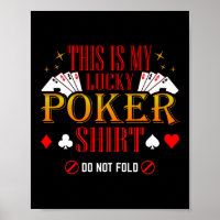 This Is My Lucky Poker Shirt Poker Casino
