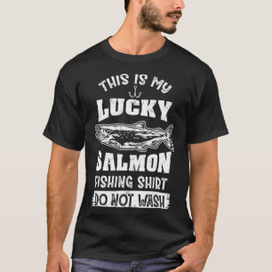 This is My Lucky Salmon Fishing T-Shirt