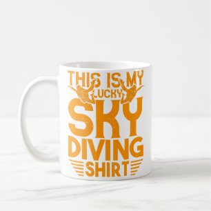 This Is My Lucky Skydiving Skydiviers Skydiving Coffee Mug