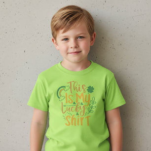 This is My Lucky St Patrick T-Shirt for Kids