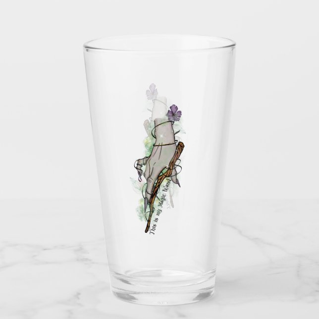 This Is My Magic Wand – Gothic Witch Hand Glass (Front)