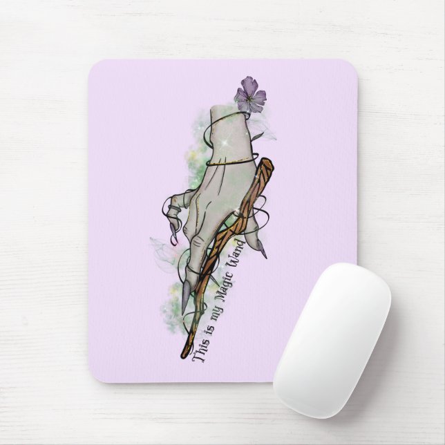 This Is My Magic Wand Mouse Pad (With Mouse)
