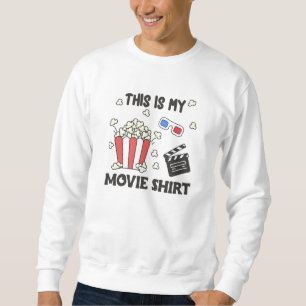 This Is My Movie Shirt Cinema Popcorn Watching