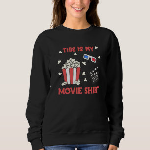 This Is My Movie Shirt Cinema Popcorn Watching