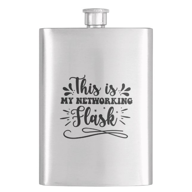 This is My Networking Flask (Front)