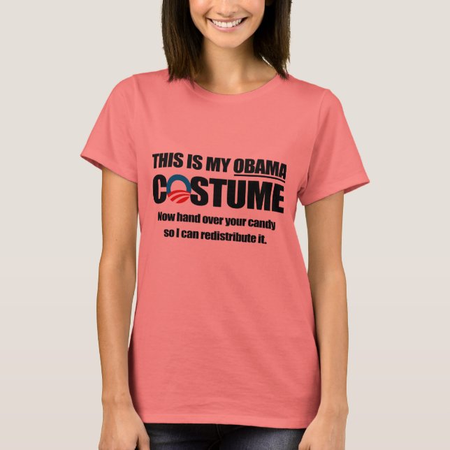 This is my Obama Costume T-Shirt (Front)