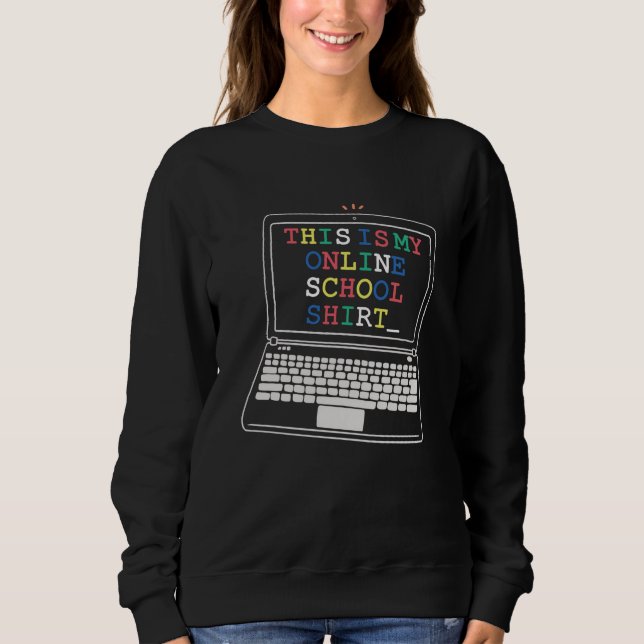 This is my online school shirt (Front)