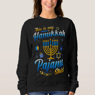 This Is My Pajamakah Shirt Funny Hanukkah Pajama F