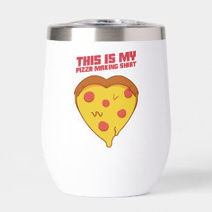 This Is My Pizza Making Shirt Heart