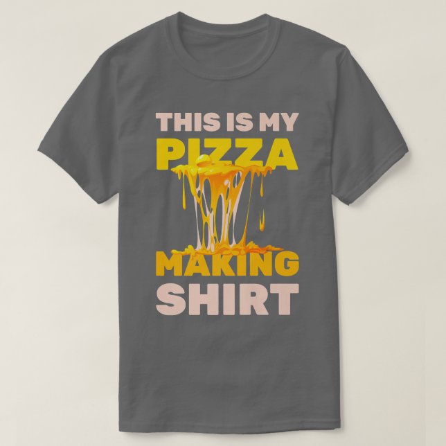 This Is My Pizza Making Shirt Pizza Maker Premium  (Design Front)
