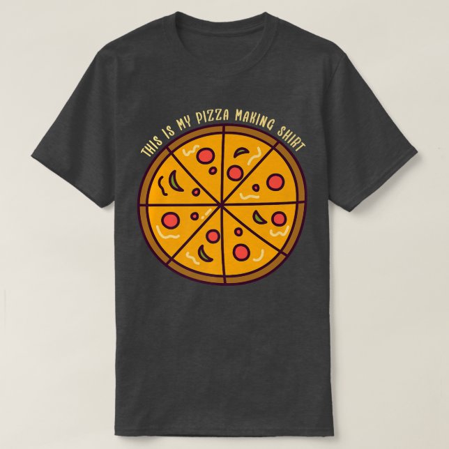 This Is My Pizza Makingpizza Maker 32405565 T-Shirt (Design Front)