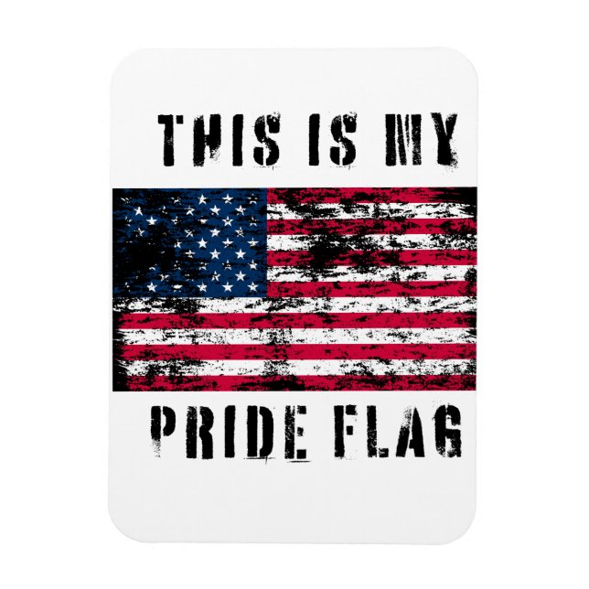 THIS IS MY PRIDE FLAG MAGNET (Vertical)