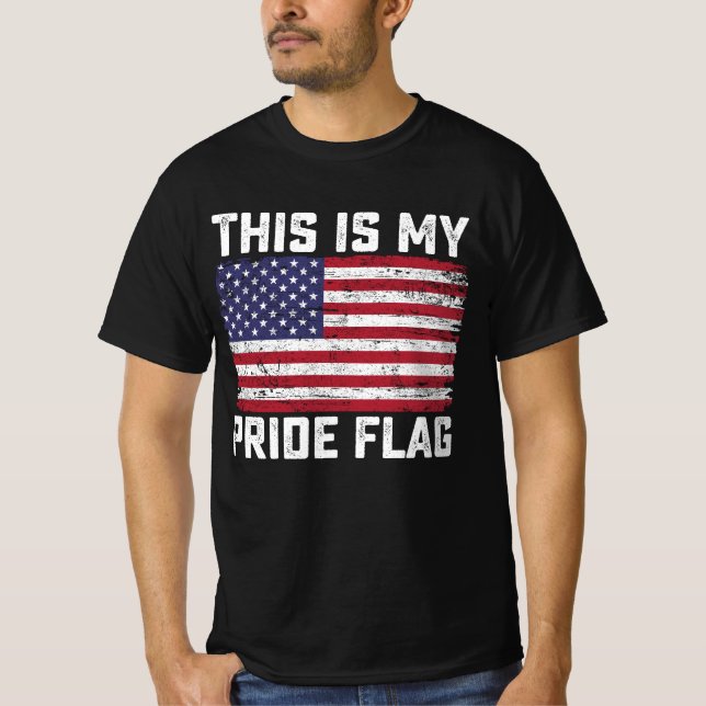 This Is My Pride Flag USA T-Shirt (Front)