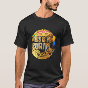 This Is My Purim Costume Feast Of Lots Jewish Holi T-Shirt
