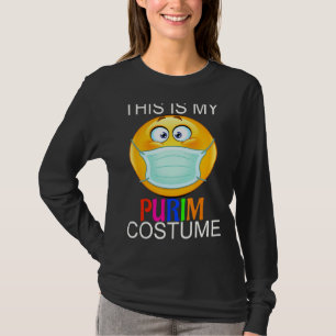 This is my Purim Costume funny Jewish Face Mask 1 T-Shirt