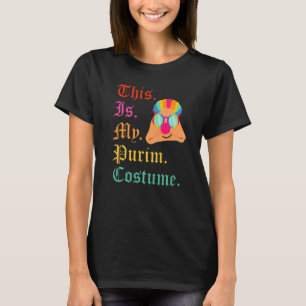 This Is My Purim Costume Funny Jewish Hamantaschen T-Shirt