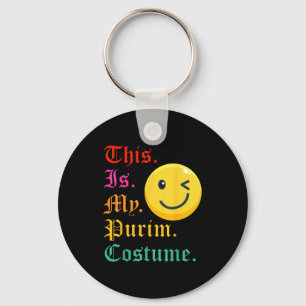 This is my purim costume funny jewish  key ring