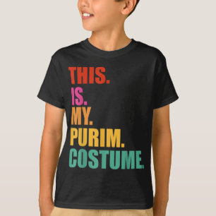 This is my Purim Costume funny Jewish T-Shirt