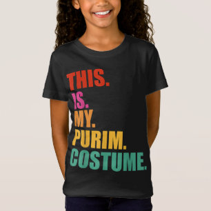 This is my Purim Costume funny Jewish T-Shirt