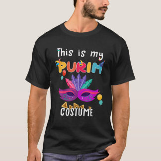 This Is My Purim Costume Funny Jewish T-Shirt