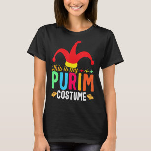 This Is My Purim Costume Happy Purim Holiday Jew H T-Shirt