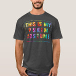 This Is My Purim Costume Jewish Happy Purim Holida T-Shirt<br><div class="desc">This Is My Purim Costume Jewish Happy Purim Holiday Hamantas T-Shirt .</div>