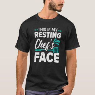 This Is My Resting Chef's Face Cooking Gangster Cu T-Shirt