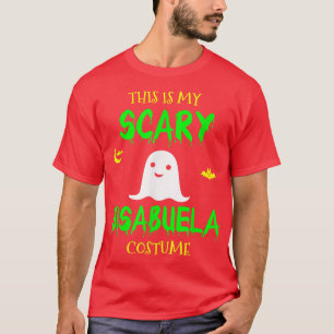 This Is My Scary Bisabuela Costume Halloween Lazy  T-Shirt
