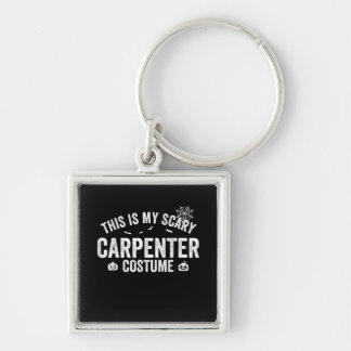 This is my Scary Carpenter Costume Halloween Key Ring