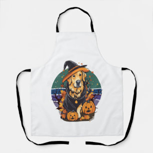 This is my scary dog dad costume Halloween Doglove Apron