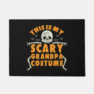 This Is My Scary Grandpa Costume Doormat