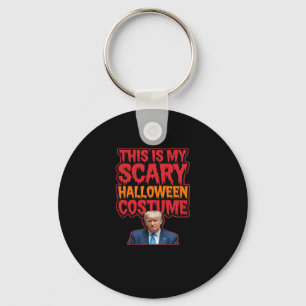 This Is My Scary Halloween Costume Classic Key Ring