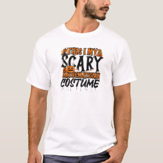This is my scary mathematician costume - math T-Shirt
