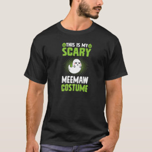 This Is My Scary Meemaw Costume Halloween Party T-Shirt