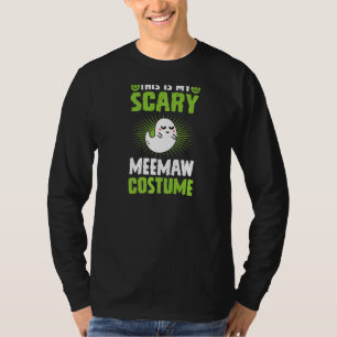 This Is My Scary Meemaw Costume Halloween Party T-Shirt