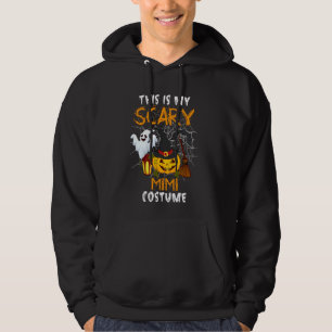 This Is My Scary Mimi Halloween Costume T-Shirt Lo Hoodie