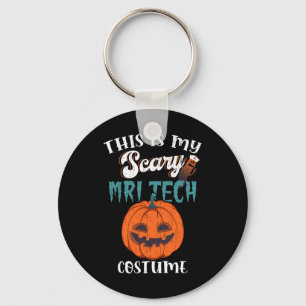 This Is My Scary Mri Tech Costume Funny Halloween Key Ring