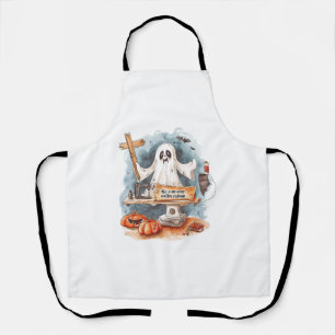 this is my scary quilter costume apron