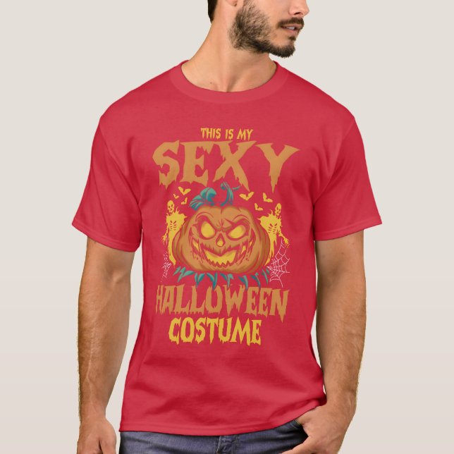 This Is My Sey Halloween Costume Halloween Pump T-Shirt (Front)
