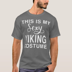 This Is My Sey Viking Costume Funny Halloween Joke T-Shirt
