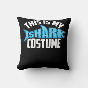 This Is My Shark Costume Sea Creature Cushion