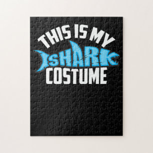 This Is My Shark Costume Sea Creature Jigsaw Puzzle