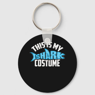 This Is My Shark Costume Sea Creature Key Ring