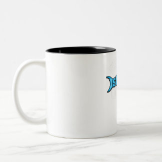 This Is My Shark Costume Sea Creature Two-Tone Coffee Mug