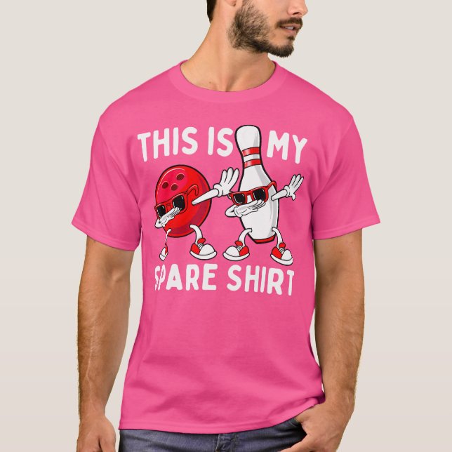 This Is My Spare Bowler Bowling T-Shirt (Front)